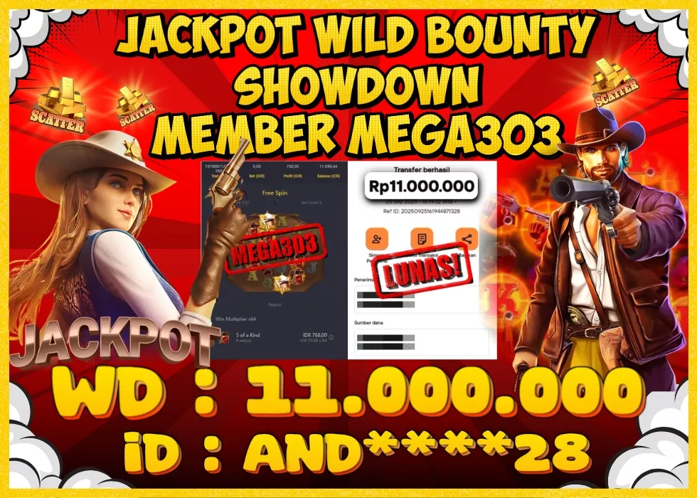 MEGA303 JACKPOT Rp 19.000.000 - LUNAS!!!
