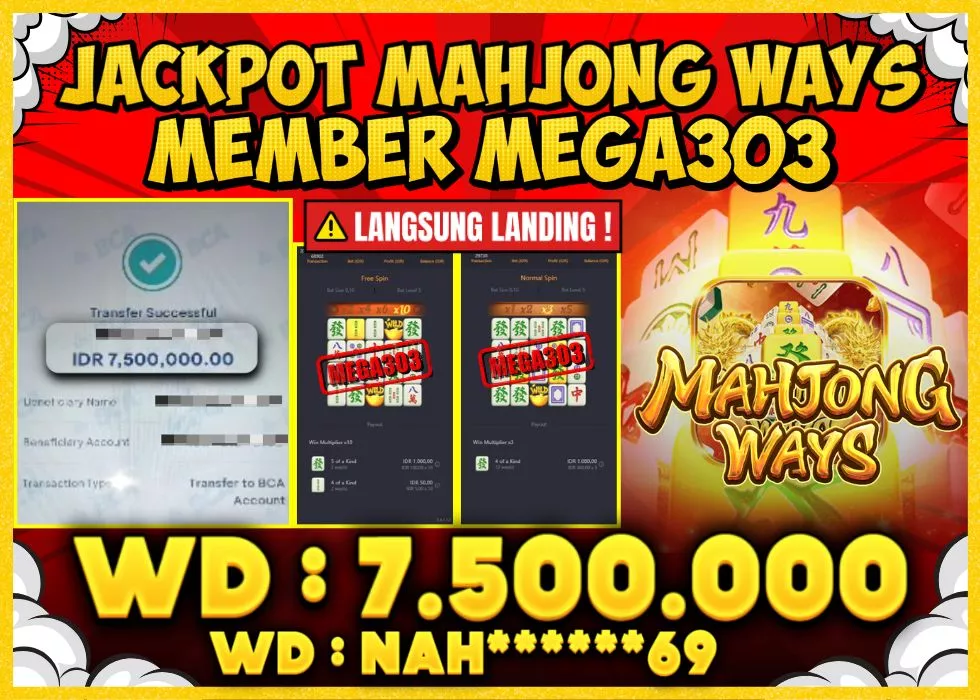 MEGA303 JACKPOT Rp 7.500.000 - LUNAS!!!