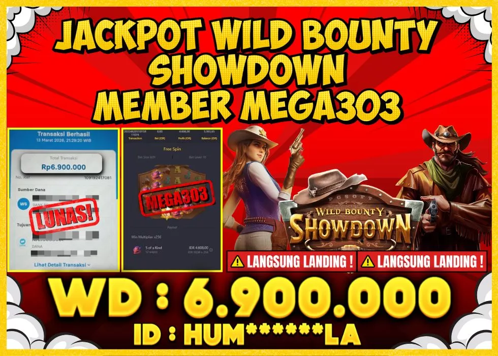 MEGA303 JACKPOT Rp 6.900.000 - LUNAS!!!